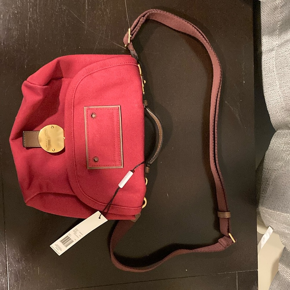 Merlot Marc Jacobs small crossbody bag